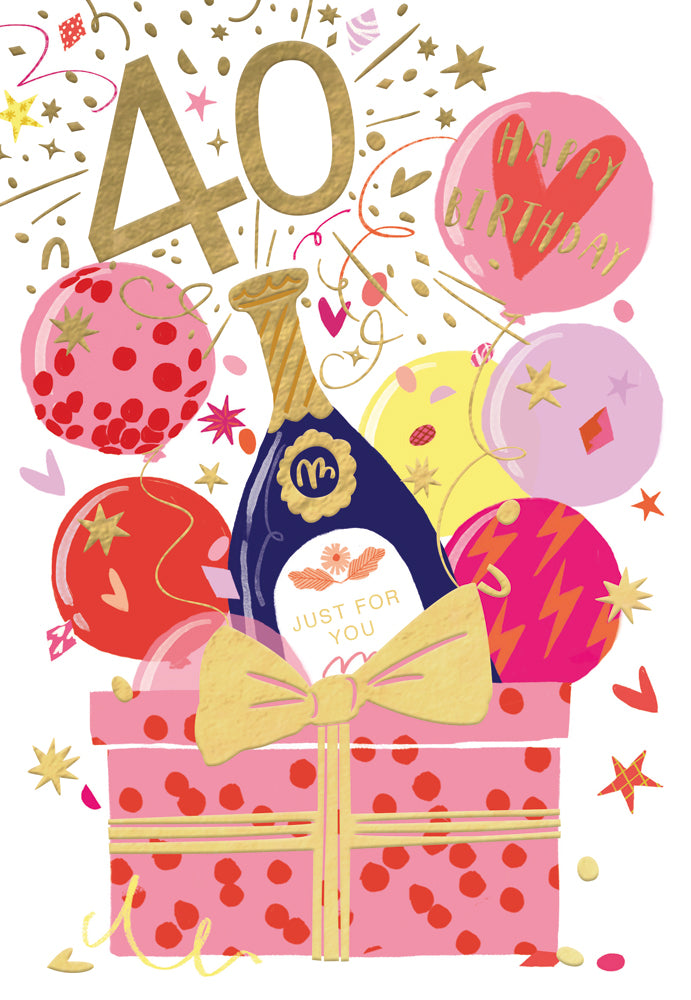 40 Champagne and Gifts