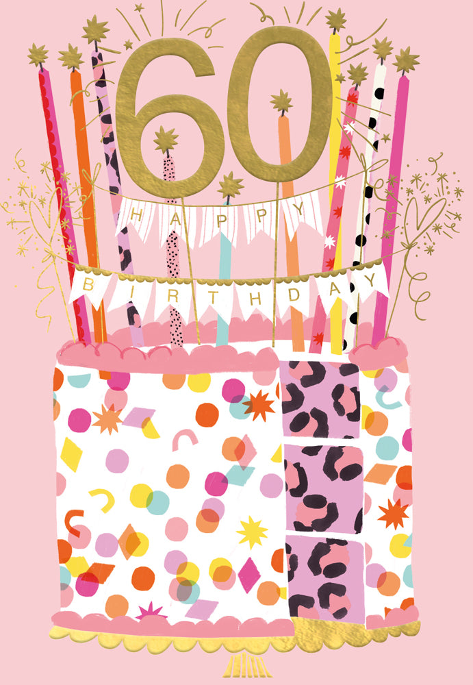 60 Birthday Cake