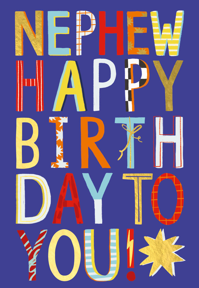 Nephew - Birthday Text