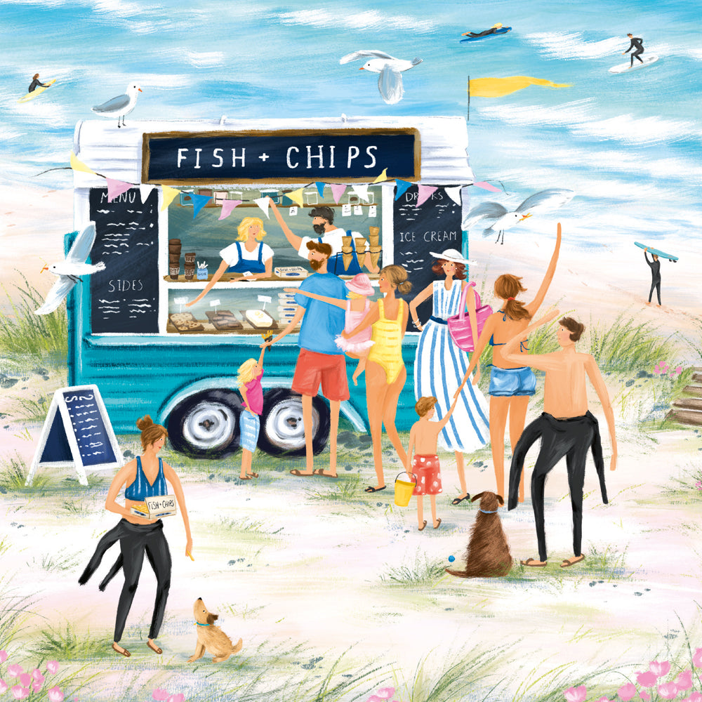 Fish and Chips by the Sea