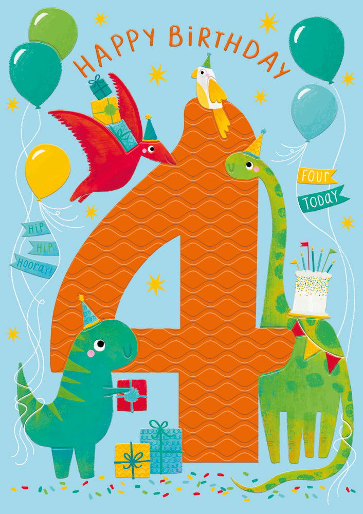 Age 4 Boy Dinosaur Roar