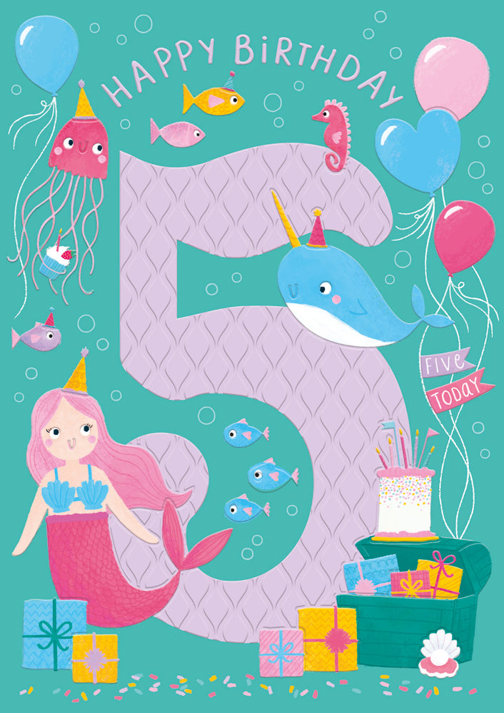 Age 5 Girl Mermaid