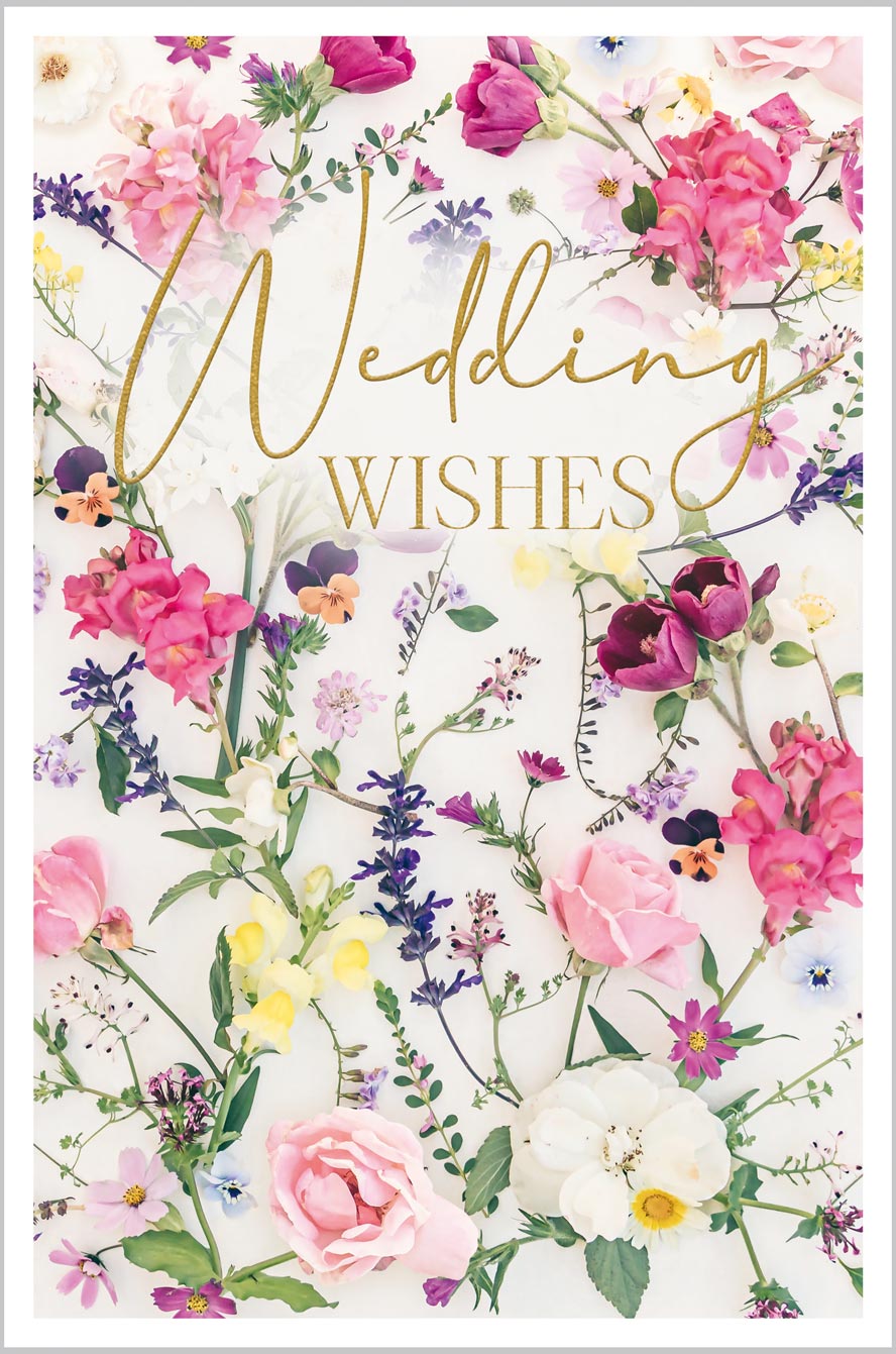 Wedding Wishes Photographic Flowers