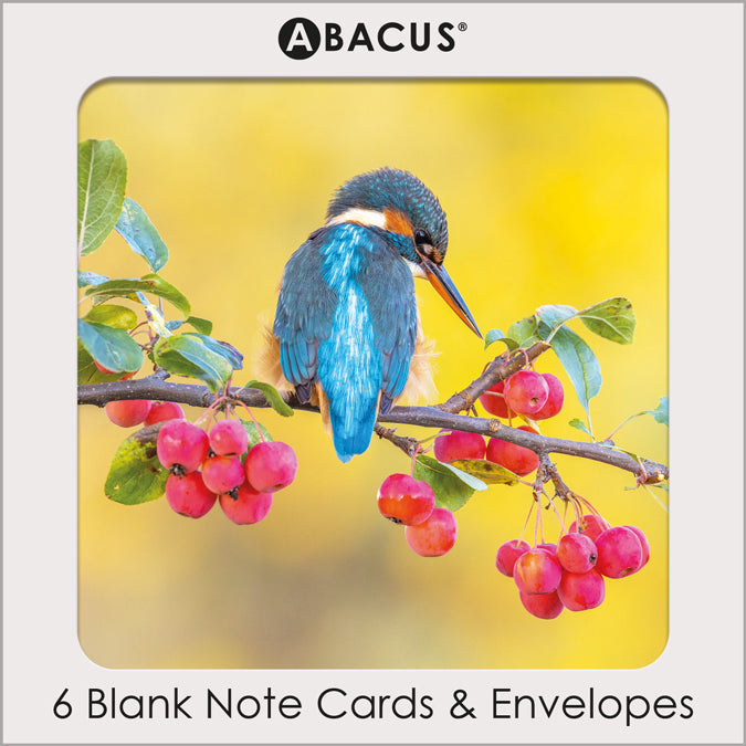 Kingfisher on Crab Apple Branch