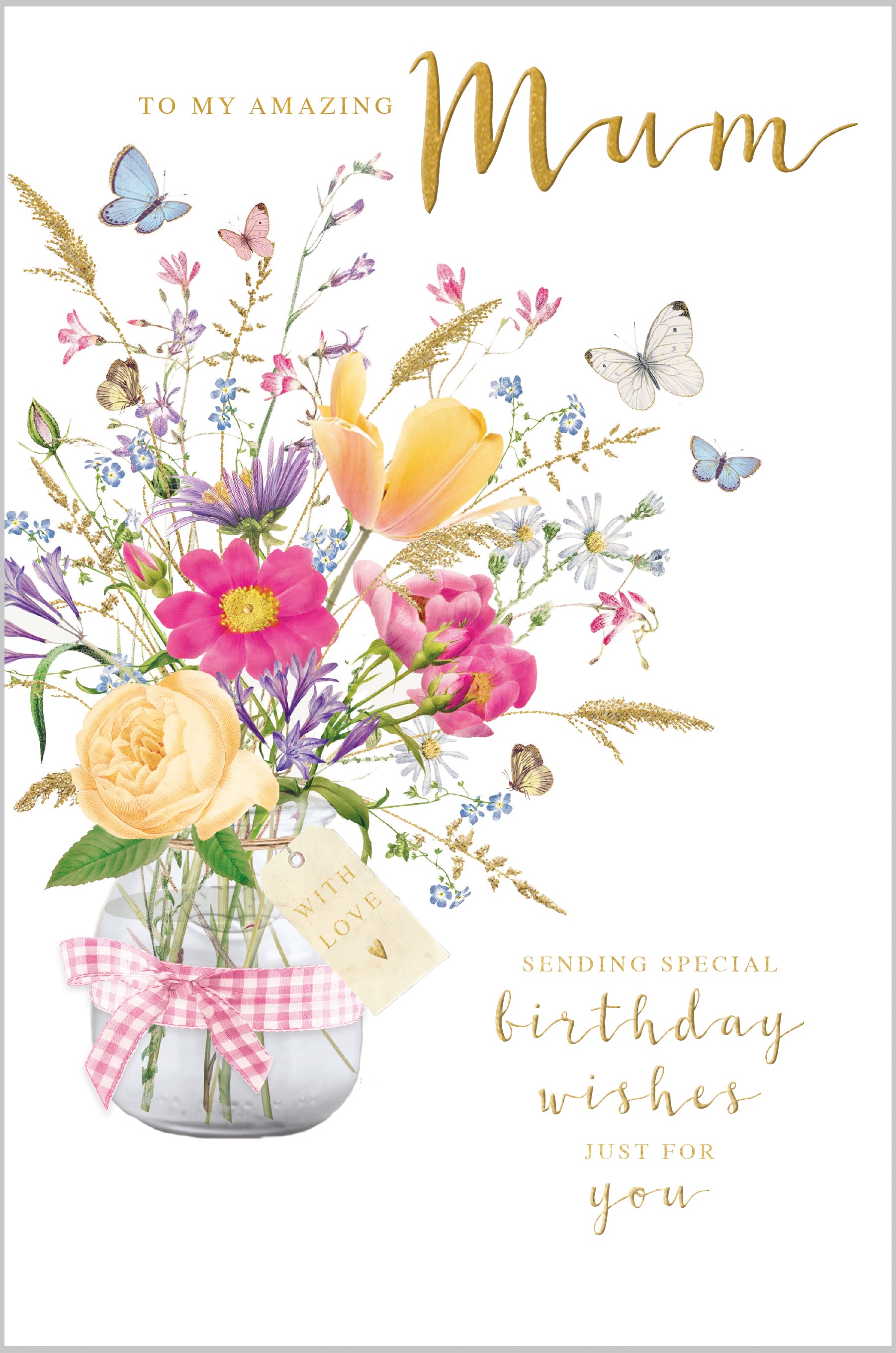 Mum Floral Vase