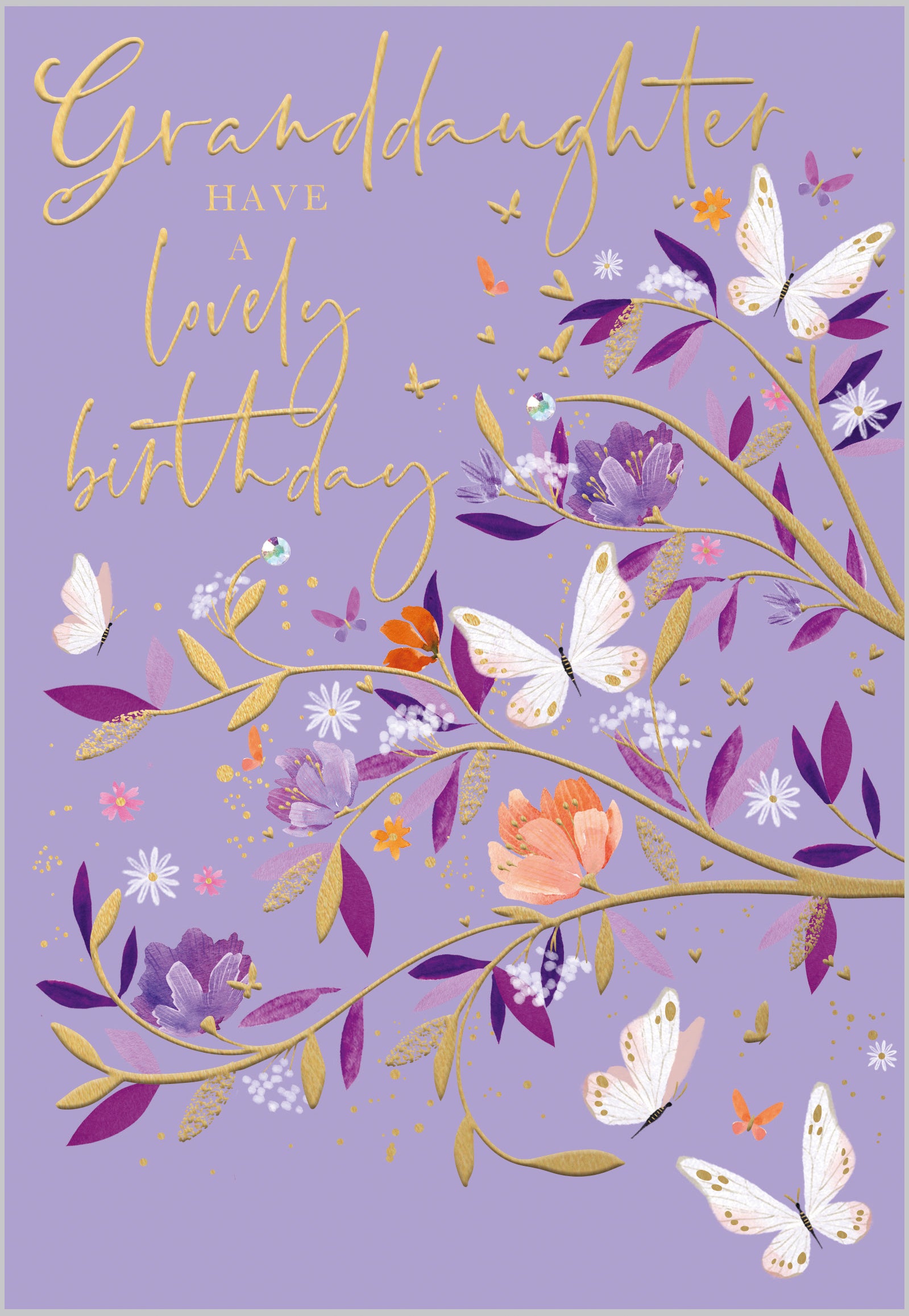 Granddaughter Butterfly Blossom