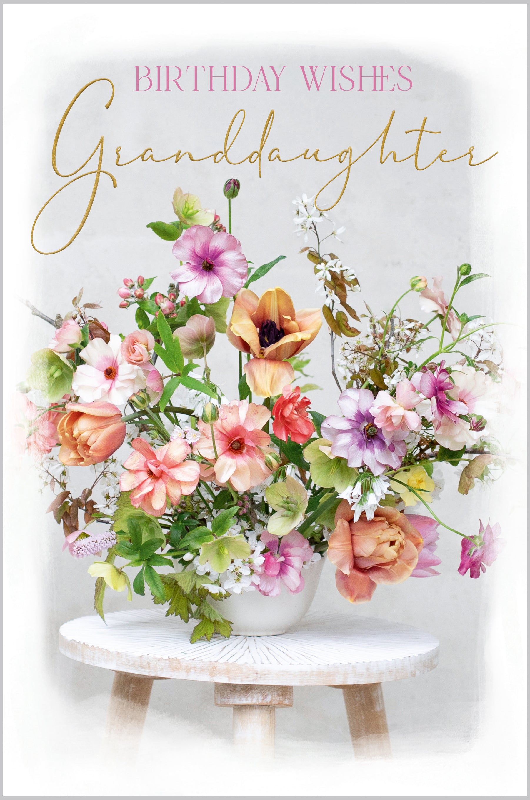 Granddaughter Pastel Blooms