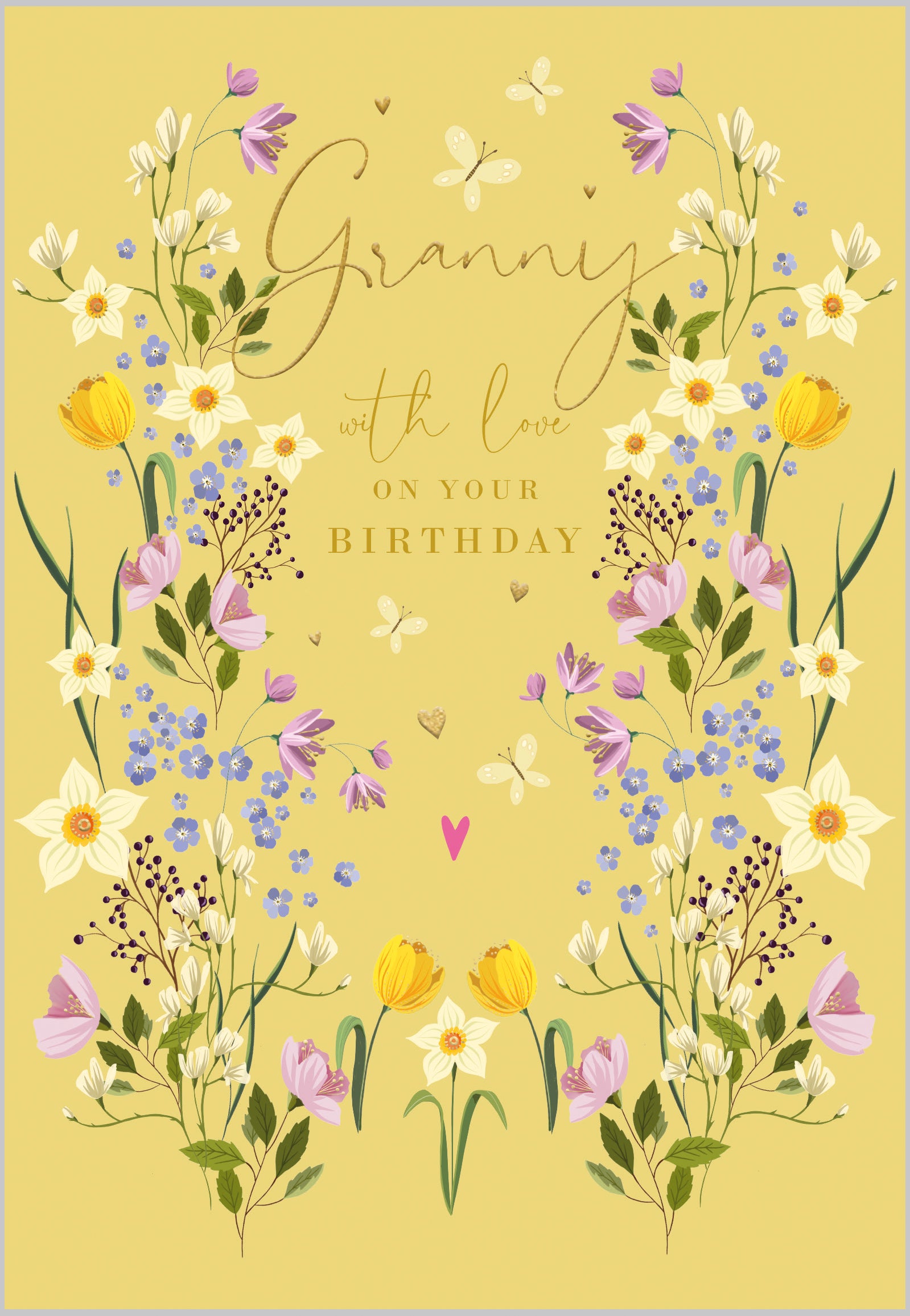 Granny Pretty Garden Flowers