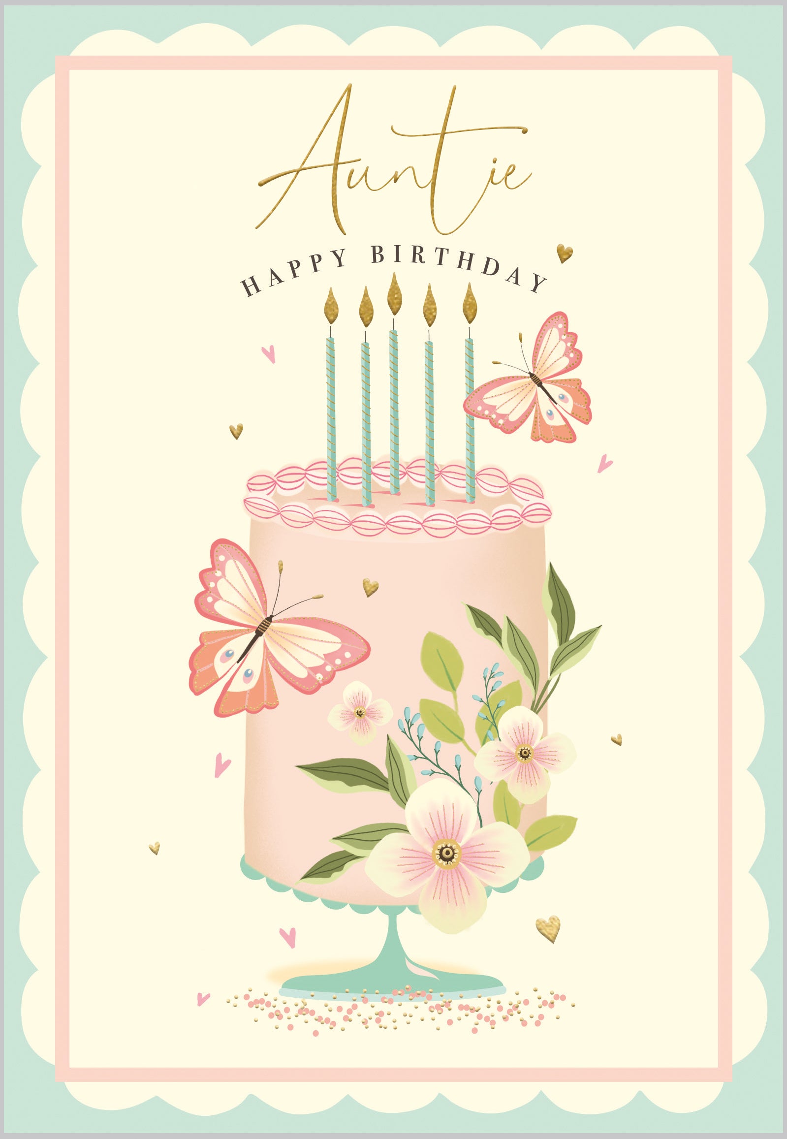 Auntie Floral Cake