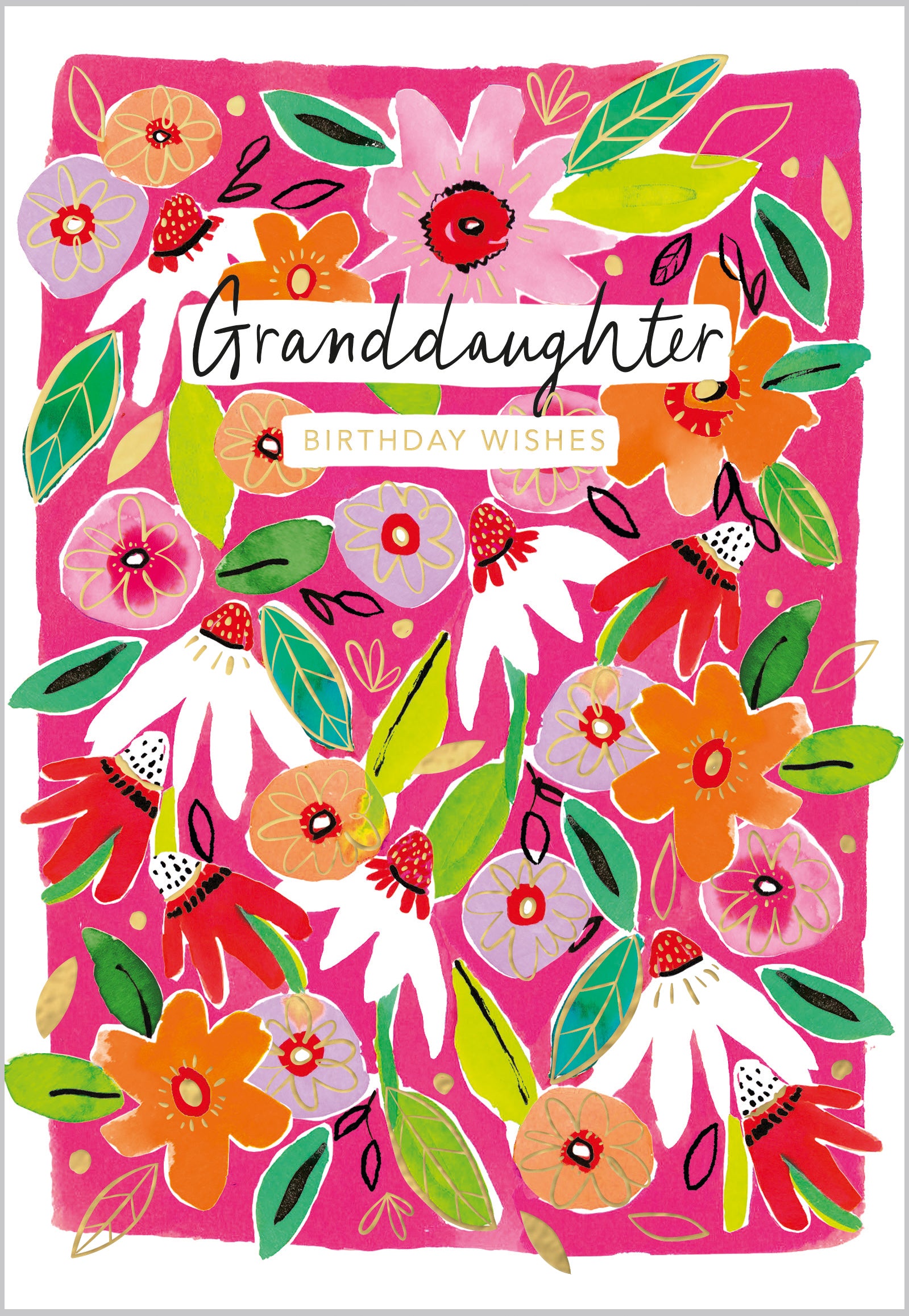 Granddaughter Summer Flowers