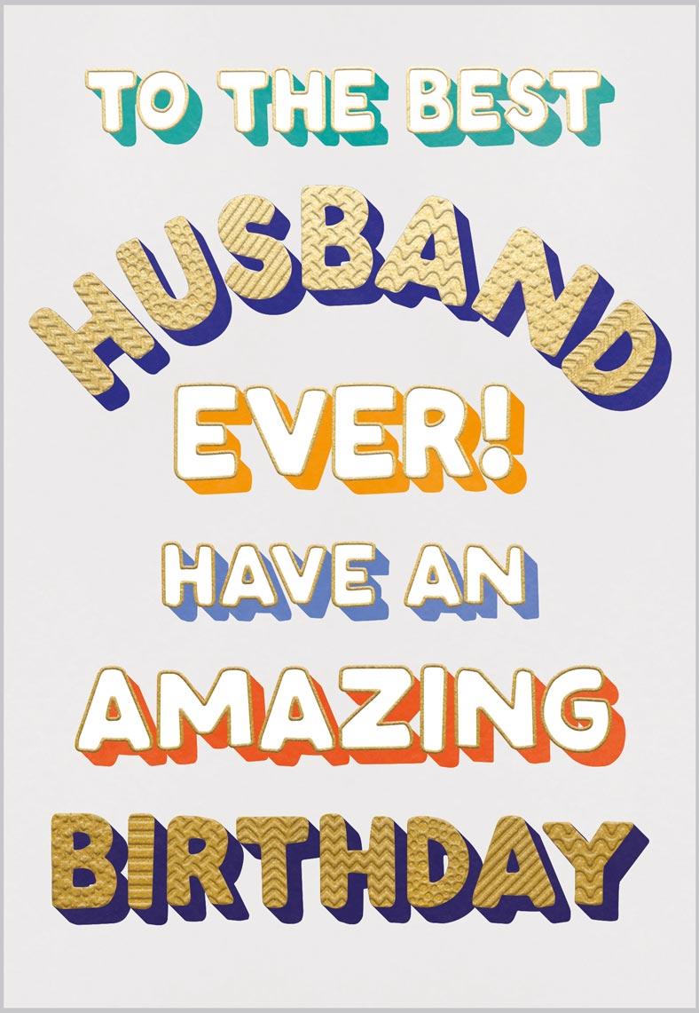 Husband Best Ever