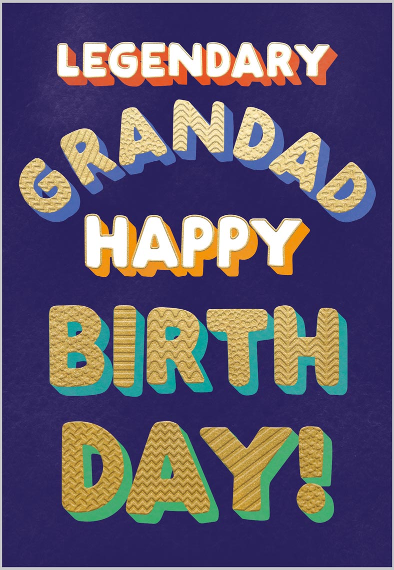 Grandad Legendary Birthday