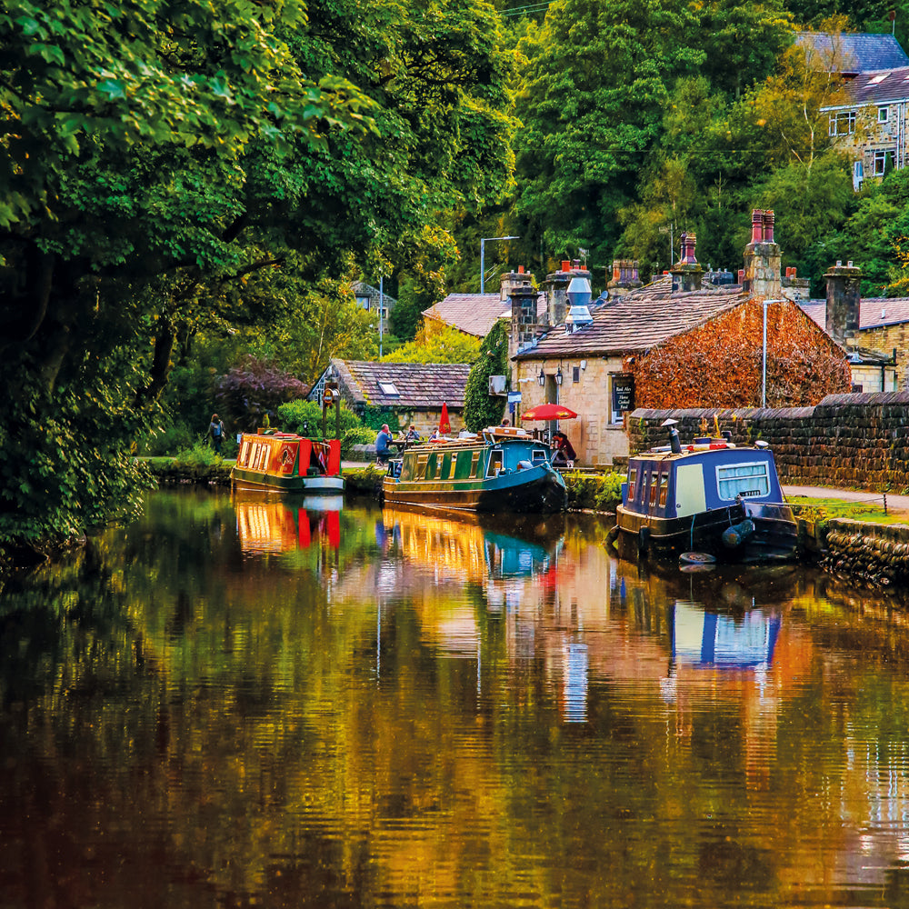 Canal Boats between the River Calder and the