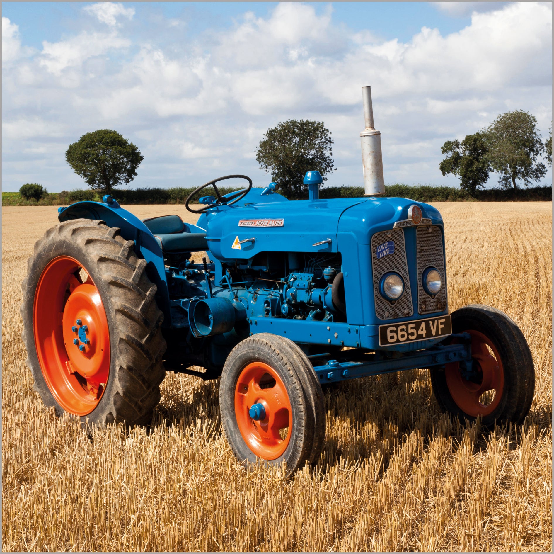 Fordson Super Major Vintage Tractor; Norfolk