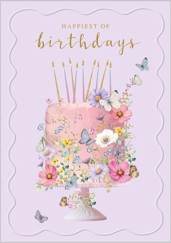 Decorated Birthday Cake