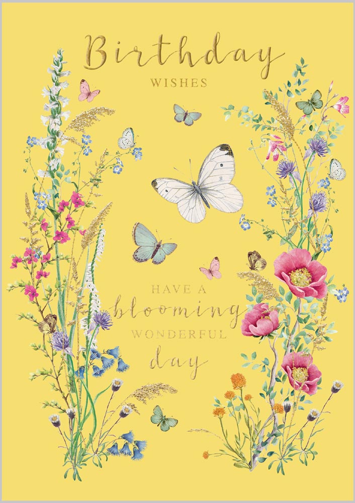 Butterflies and Meadow Flowers