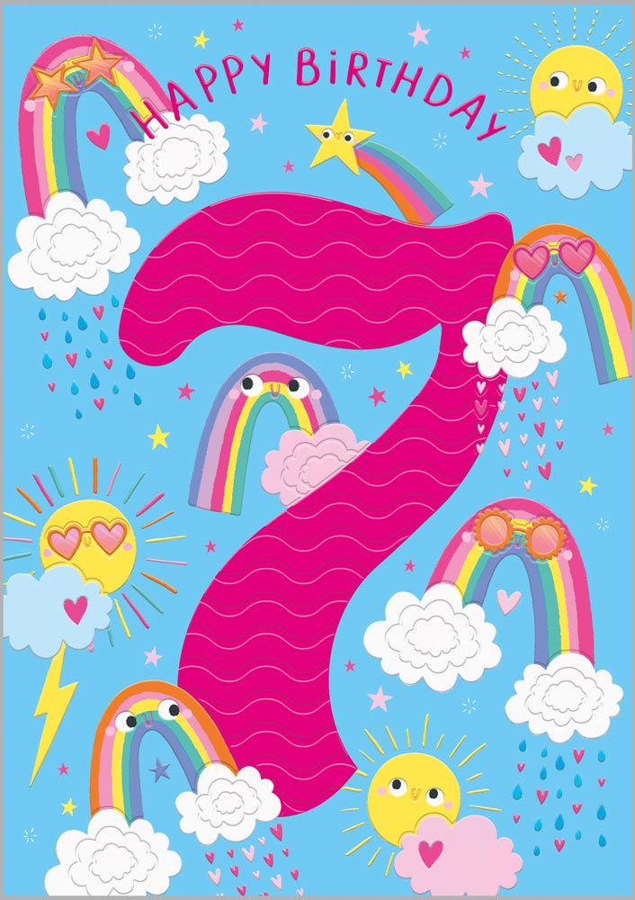 Age 7 Girl Rainbows