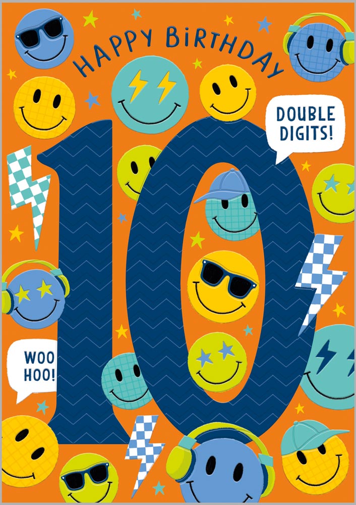 Age 10 Boy Smiley Faces