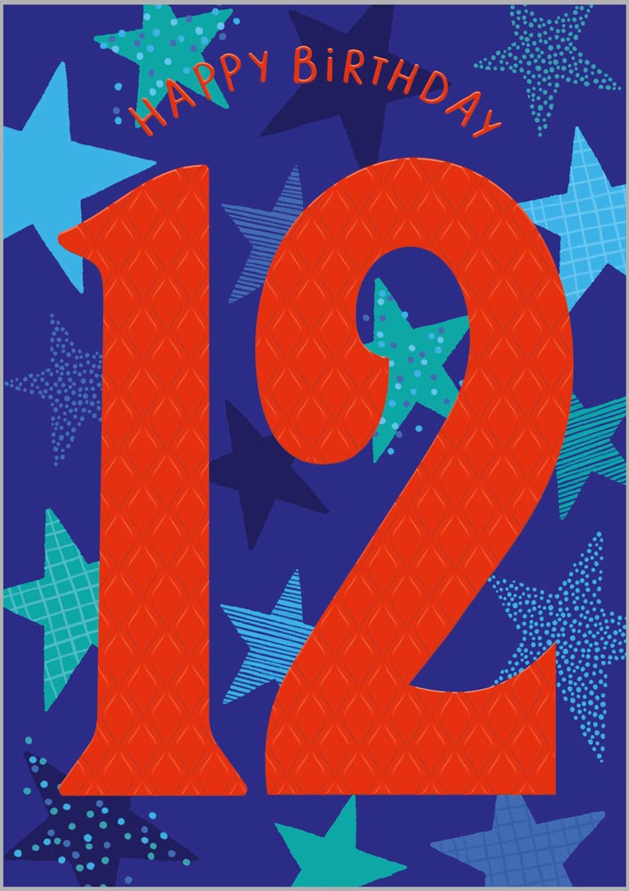 Age 12 Boy Star Pattern