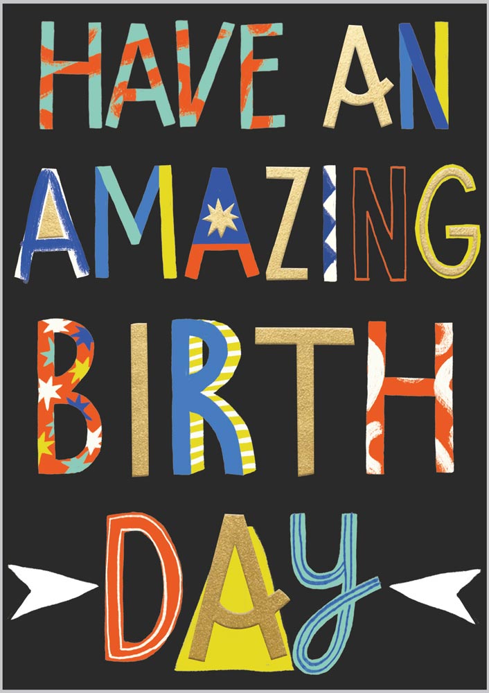 Amazing Birthday Text