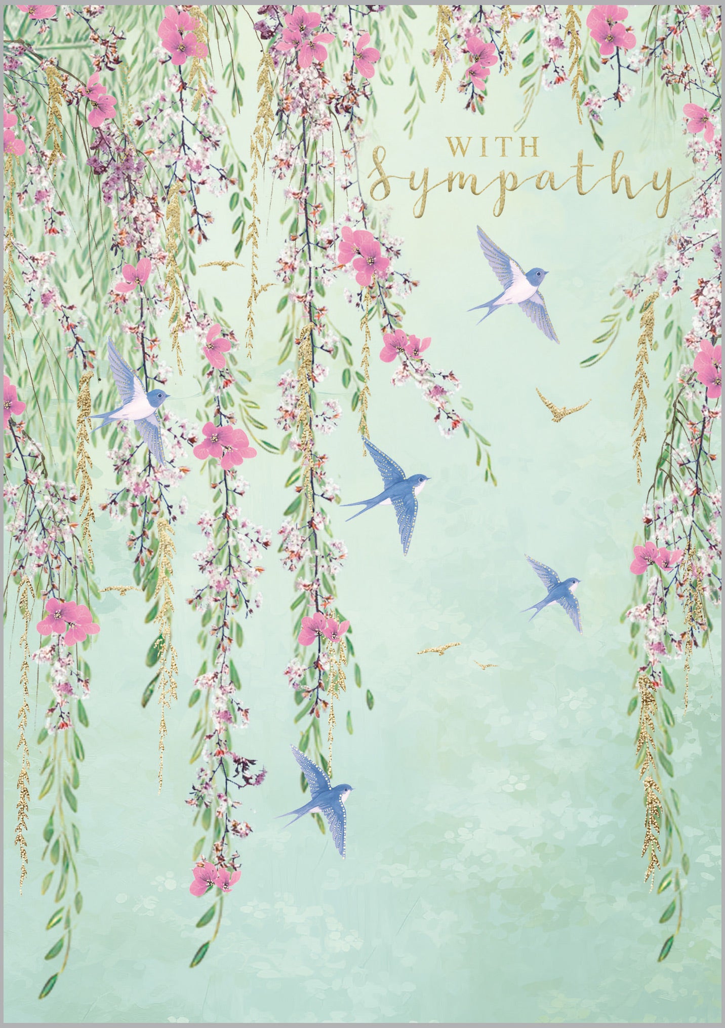 Sympathy Cascading Willow & Border