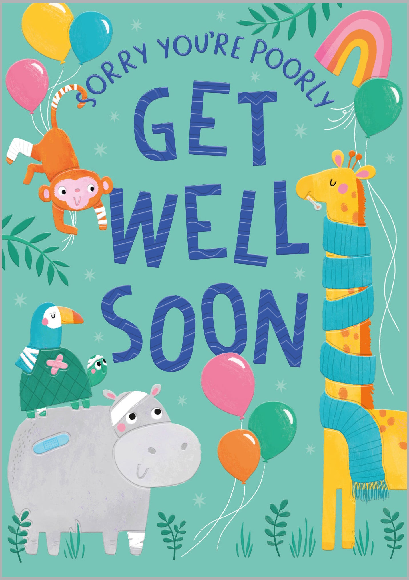 Get Well Soon Get Well Animals