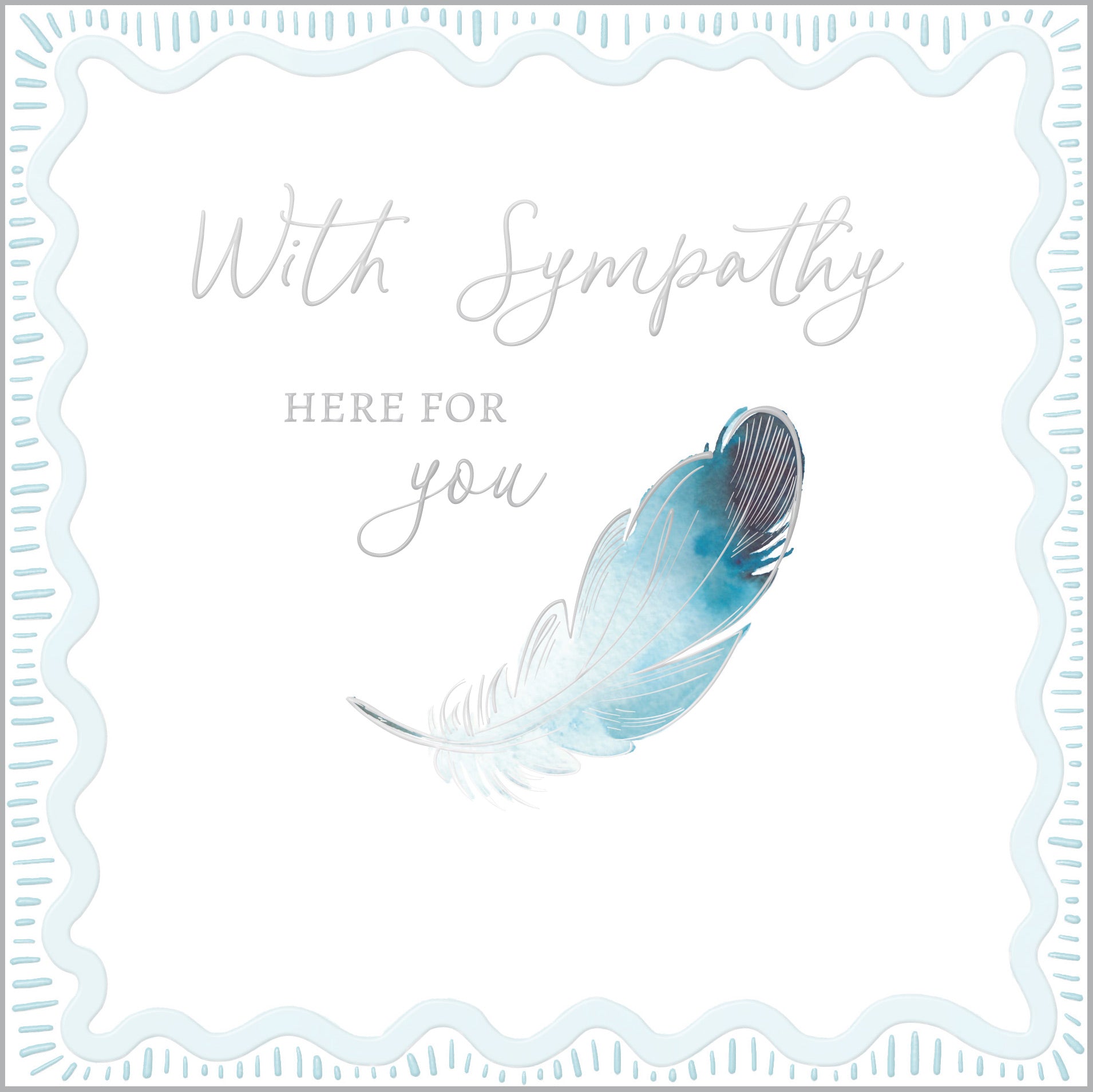 Sympathy Floating Feather