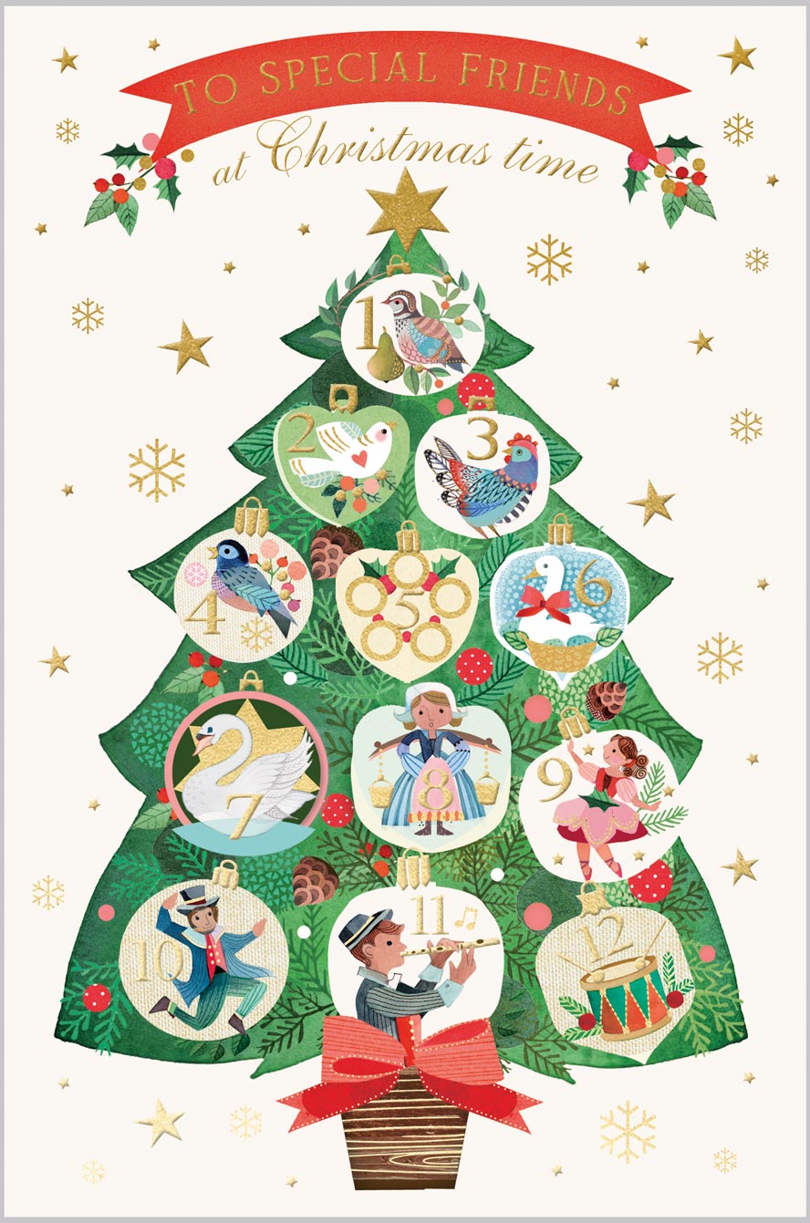 Friends Twelve Days of Christmas