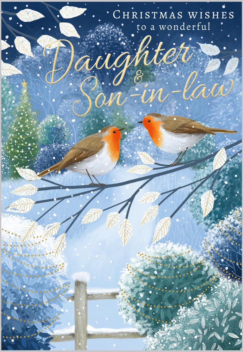 Daughter & Son-in-Law Robin Couple