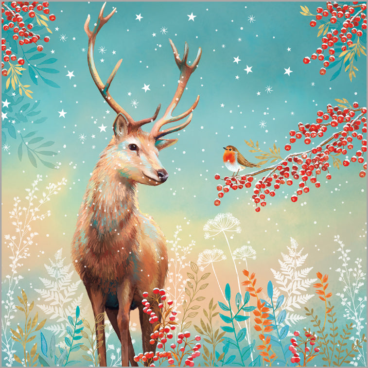 Stag and Robin