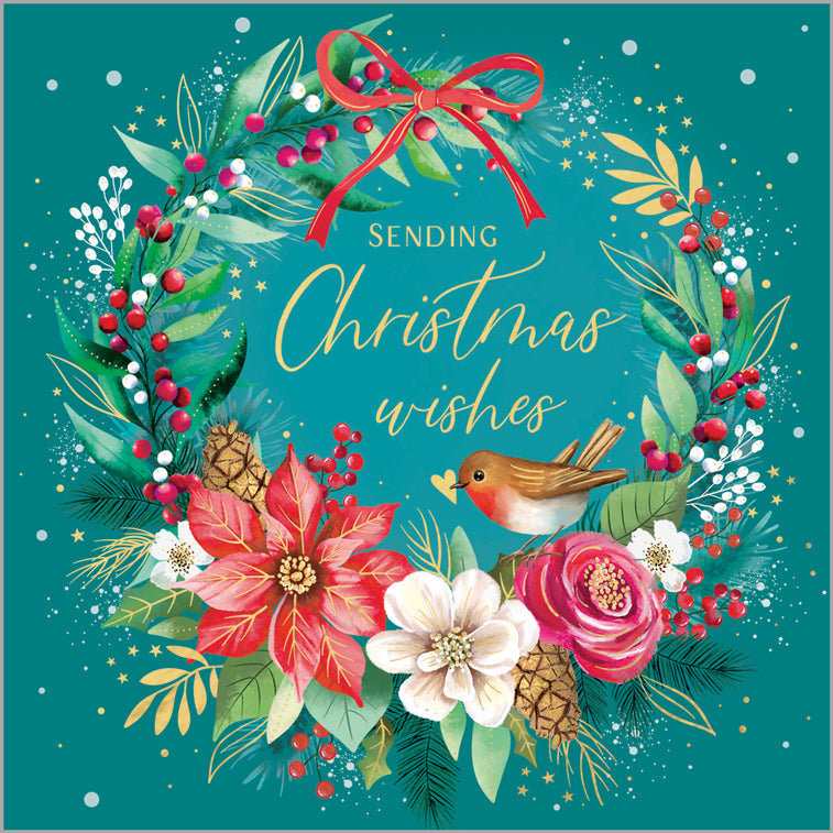 Robin and Wreath