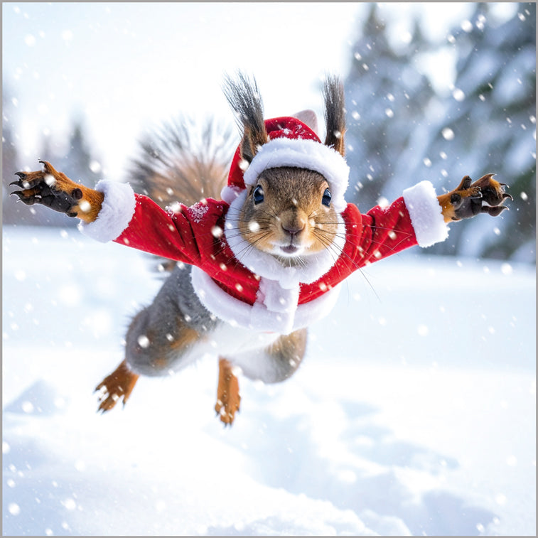 Squirrel Santa