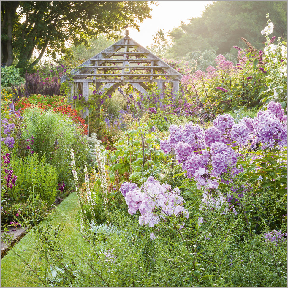 Garden Pergola Wollerton Old Hall Shropshire