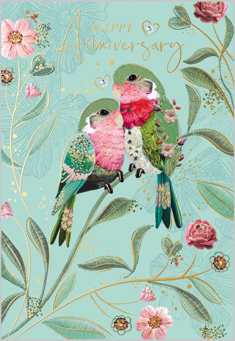 Anniversary Love Birds