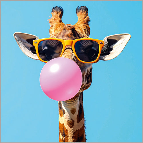 Giraffe Bubble-gum