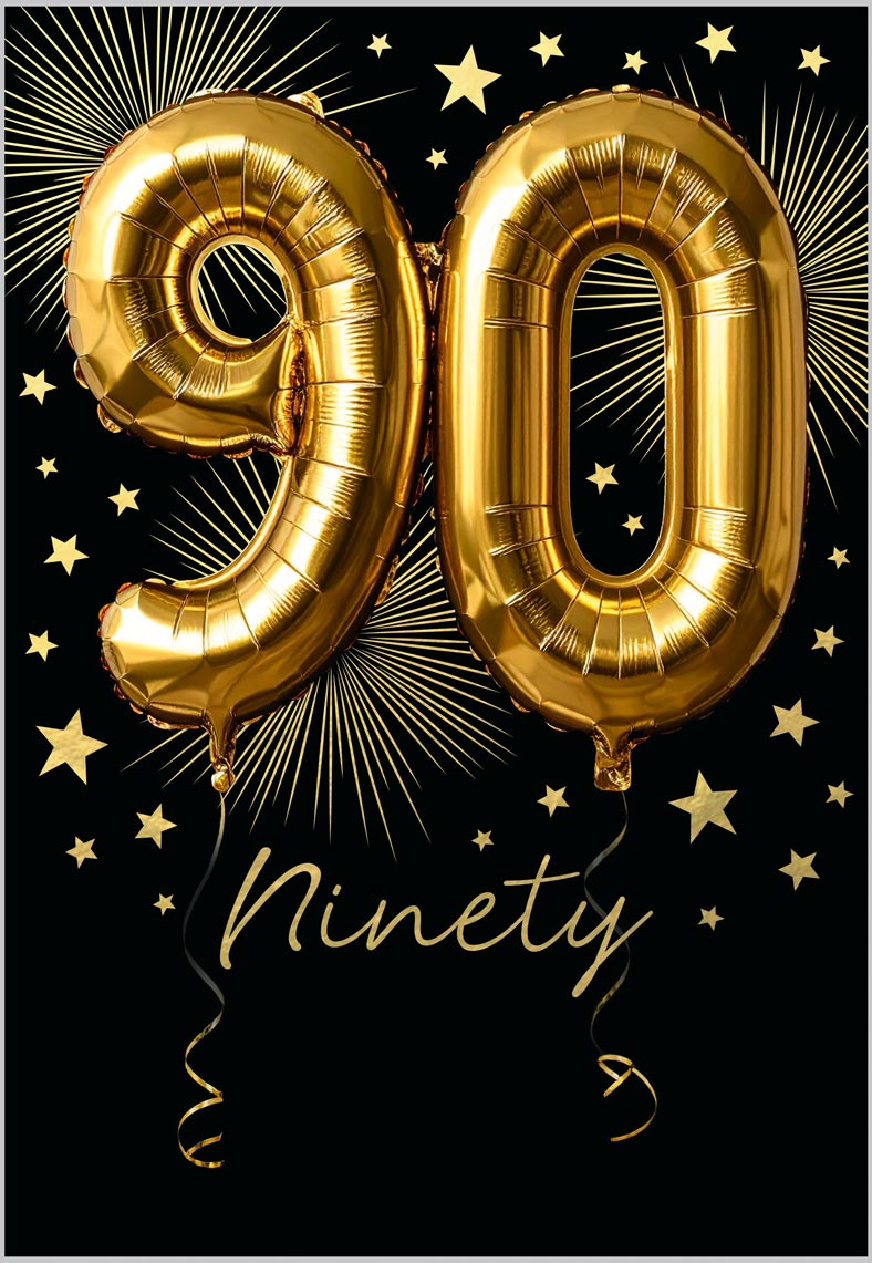 Age 90 Balloons