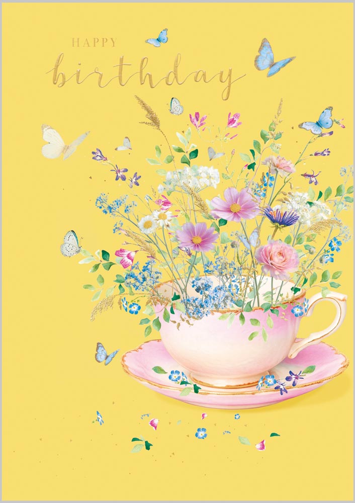 Floral Tea Cup