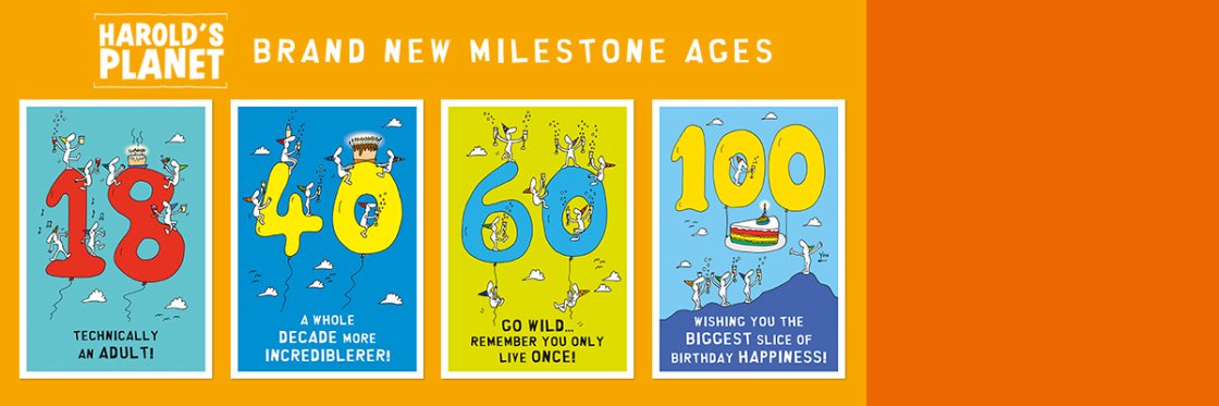 Harold’s Planet Milestone Ages