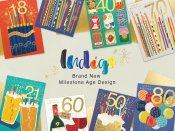 Celebrate in Style with Brand-new Indigo Male Milestone Age Cards