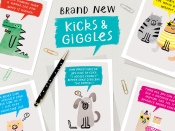 Crack a Smile with 'Kicks and Giggles' Crack a Smile with 'Kicks and Giggles'