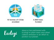 Abacus is taking small, simple but impactful steps to protect our planet Abacus is taking small, simple but impactful steps to protect our planet